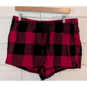 Old Navy Buffalo Plaid Flannel Pajama Shorts